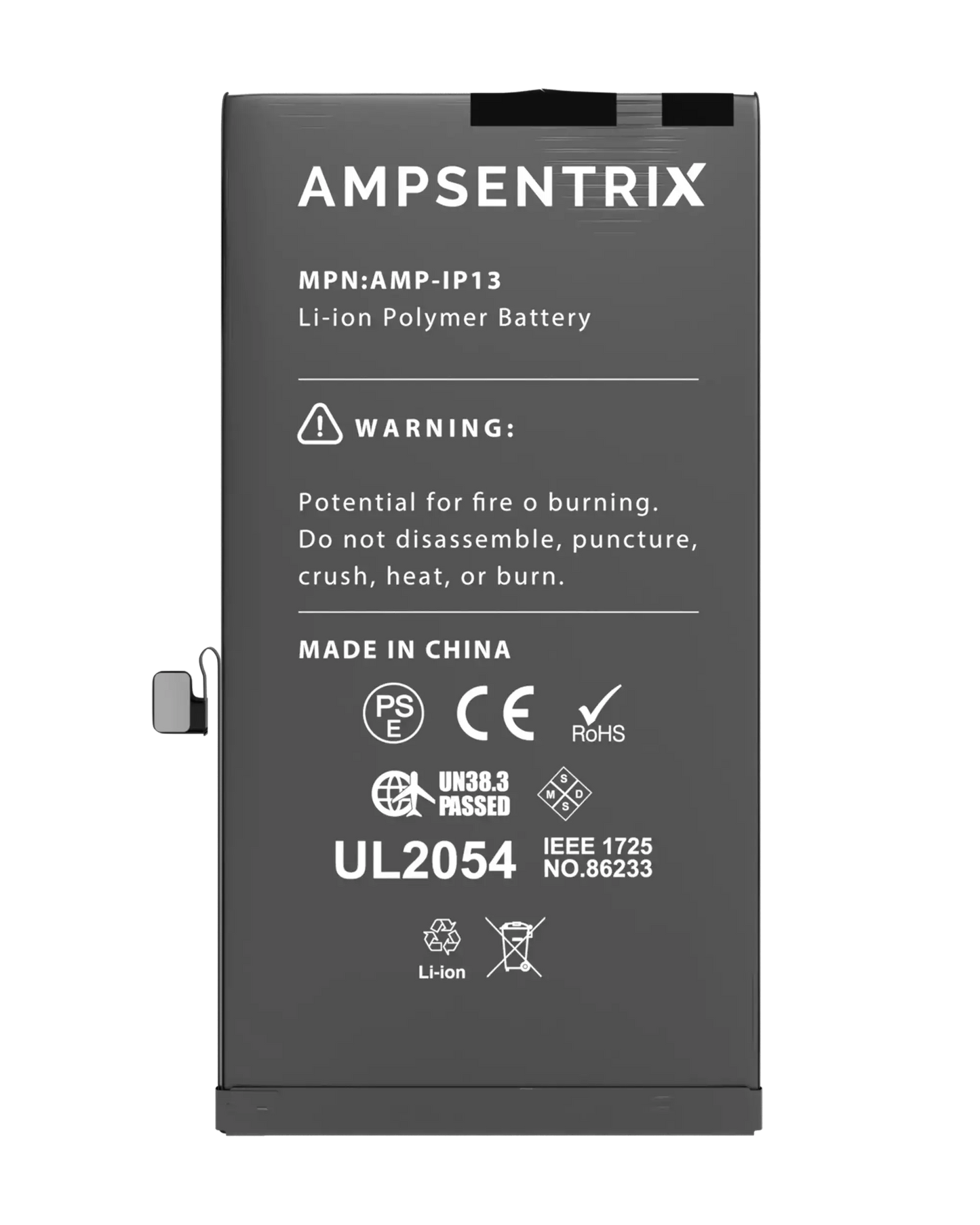 Batería AmpSentrix Basic iPhone 13