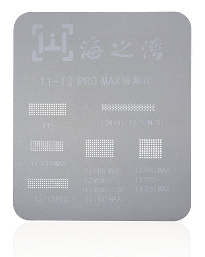 Stencils IC Touch Display para iPhone 11/12/13