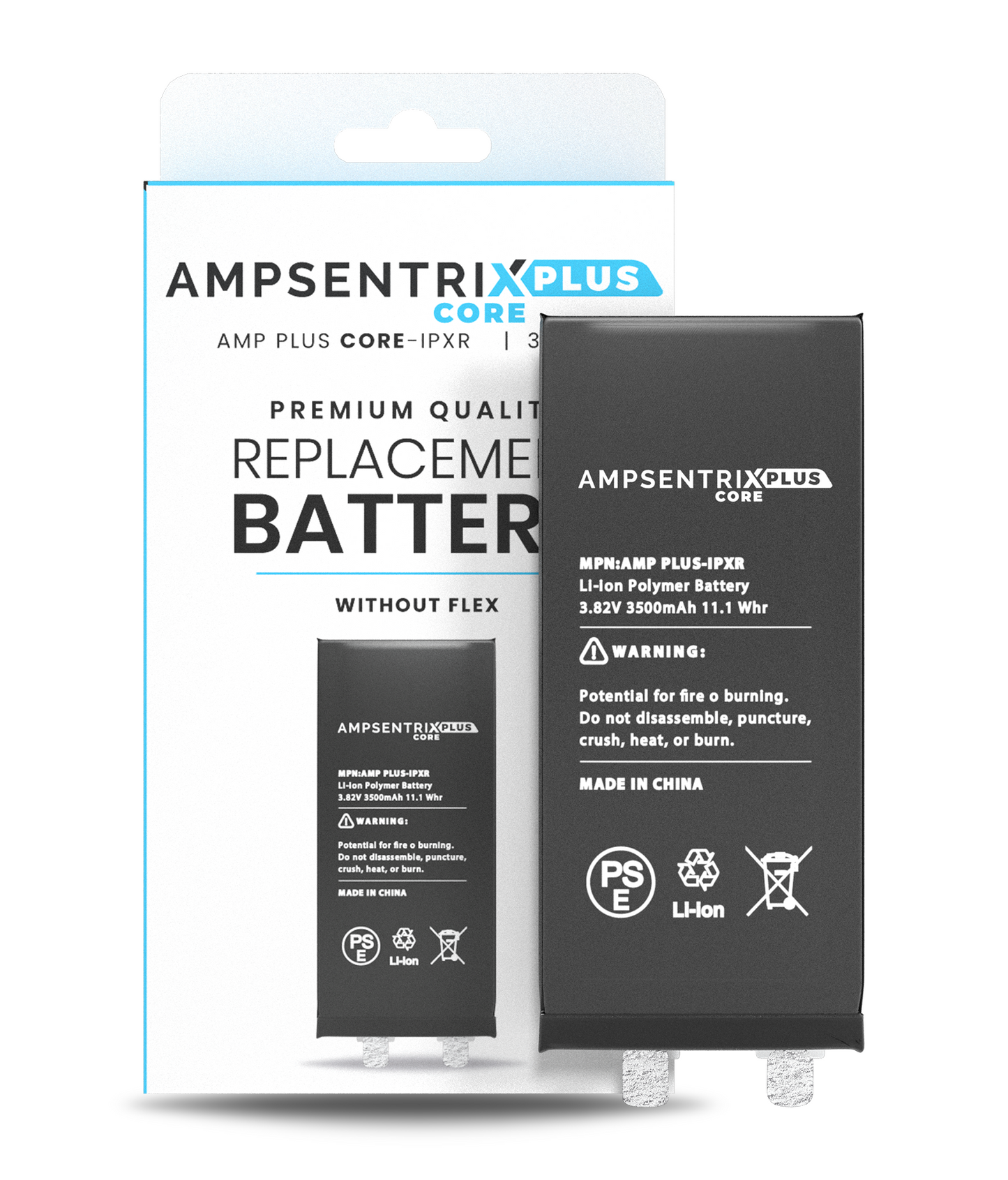 Batería AmpSentrix Plus Core iPhone XR