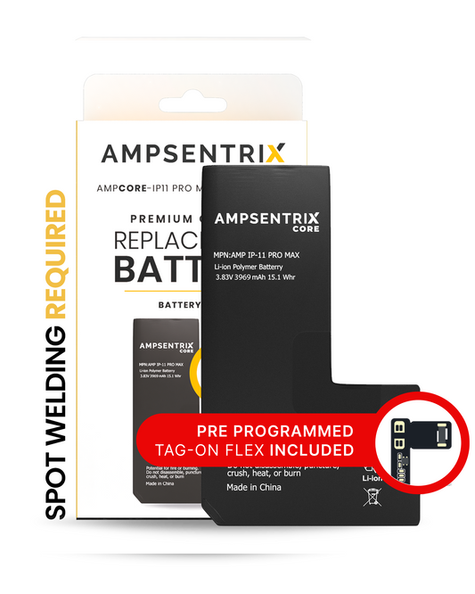 Batería AmpSentrix Core Tag-on Flex iPhone 11 Pro Max
