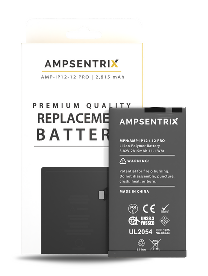 Batería AmpSentrix iPhone 12/12 Pro