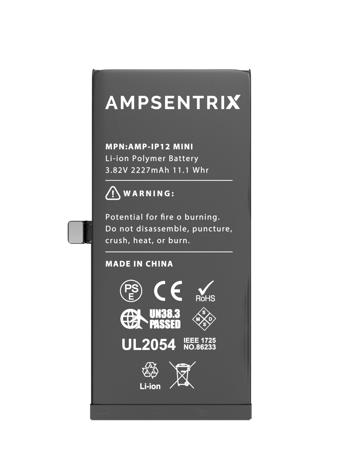 Batería Ampsentrix iPhone 12 Mini