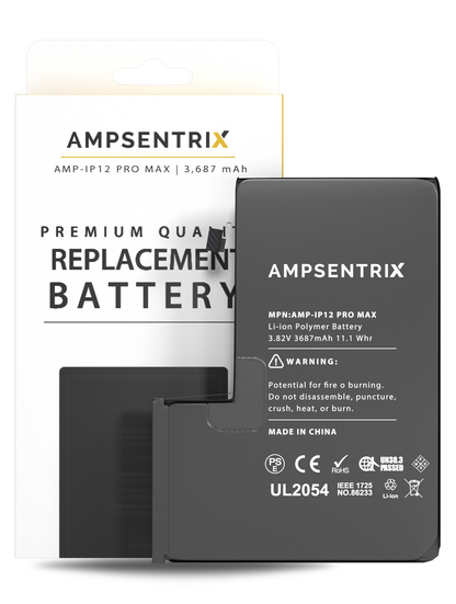 Batería Ampsentrix iPhone 12 Pro Max