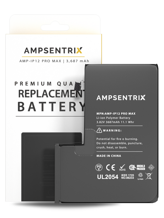 Batería Ampsentrix iPhone 12 Pro Max