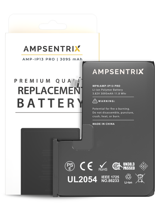 Batería AmpSentrix iPhone 13 Pro