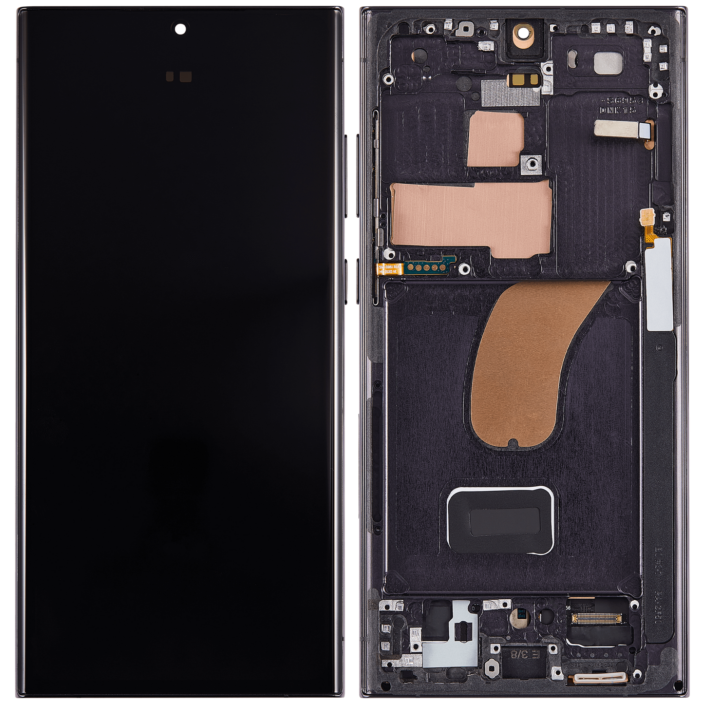 Pantalla Samsung S23 Ultra Oled Con Marco Negro (Am Plus)