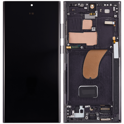 Pantalla Samsung S23 Ultra Oled Con Marco Negro (Am Plus)
