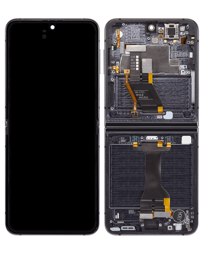 Pantalla Samsung Z Flip 5 Interna Oled Con Marco Gris (RX)