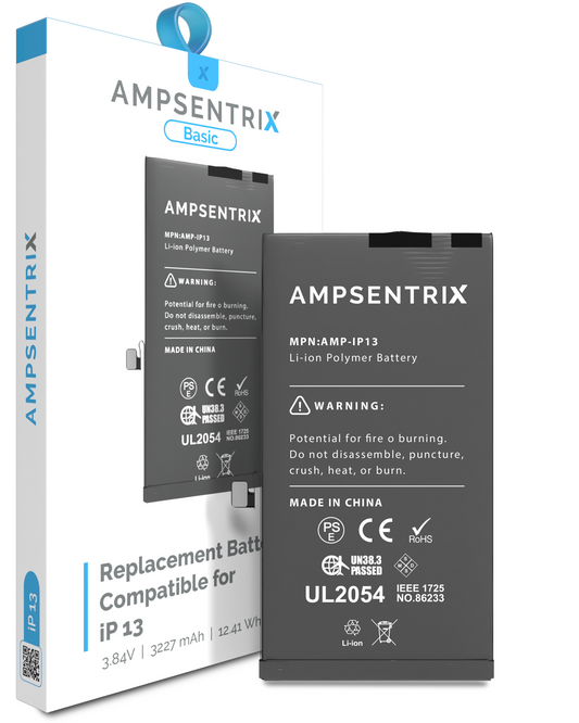 Batería AmpSentrix Basic iPhone 13