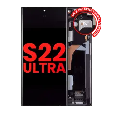 Pantalla Samsung S22 Ultra Oled Con Marco Negro (Am Plus)