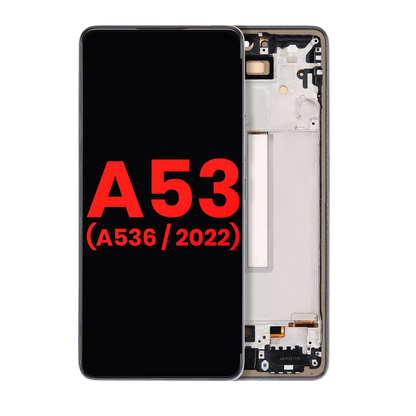 Pantalla Samsung A53 5G Oled Con Marco Negro (6.46) (Am Plus)