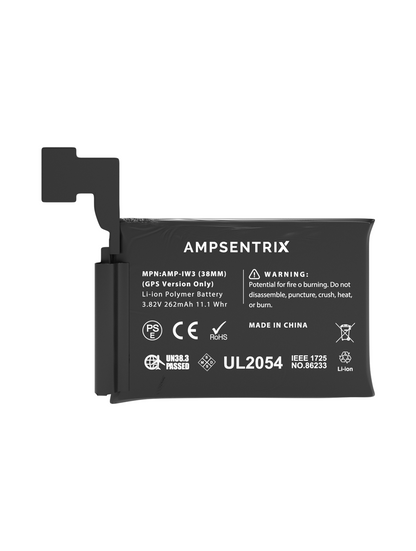 Bateria Ampsentrix Series 3 (38MM) (GPS)