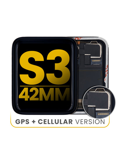 Display Apple Watch Series 3 42 mm (GPS + Cellular)
