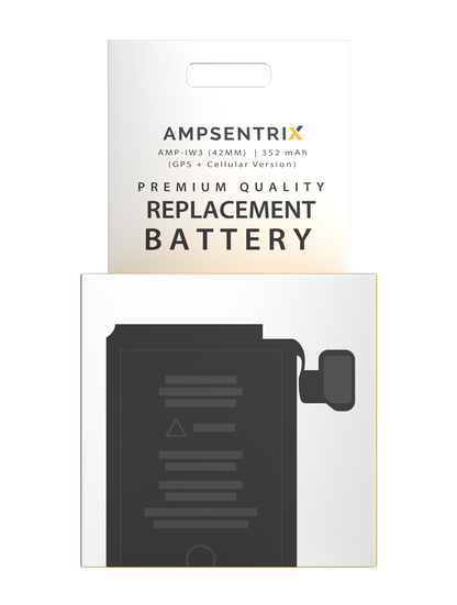 Bateria Ampsentrix Series 3 (42MM) (GPS + Cellular)