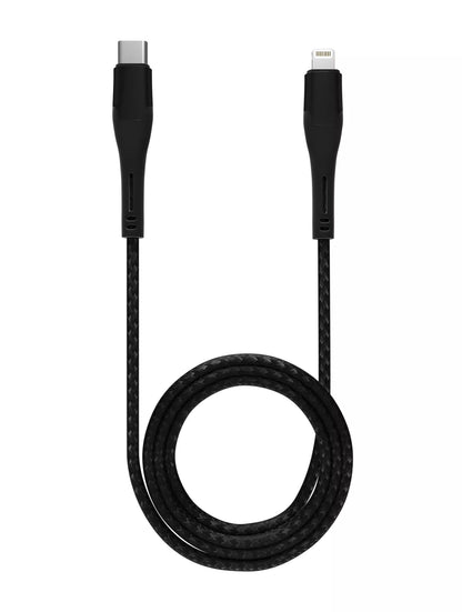 Cable AmpSentrix MFI Lightning a USB Tipo C 3'