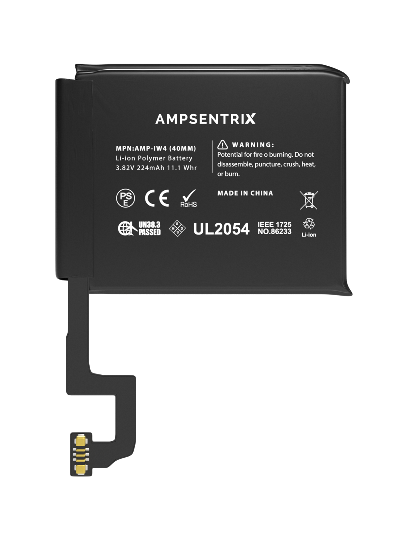 Bateria Ampsentrix Series 4 (40MM)
