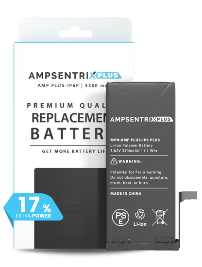 Batería AmpSentrix Cap. Extendida iPhone 6 Plus