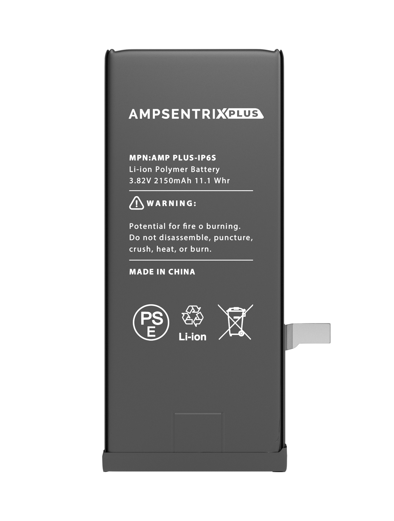 Batería AmpSentrix Cap. Extendida iPhone 6S