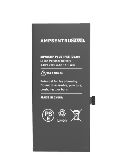 Batería AmpSentrix Cap. Extendida iPhone SE 2020