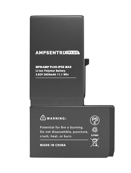 Batería AmpSentrix Cap. Extendida iPhone XS Max